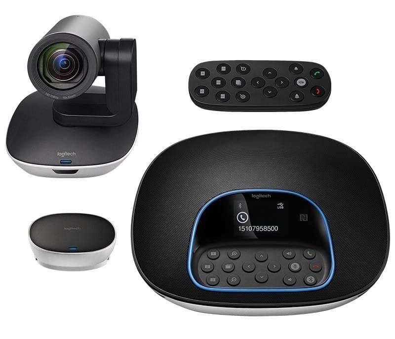 Kit Conferinta Logitech HD 1080p - Video si Audio Profesional - imagine 2