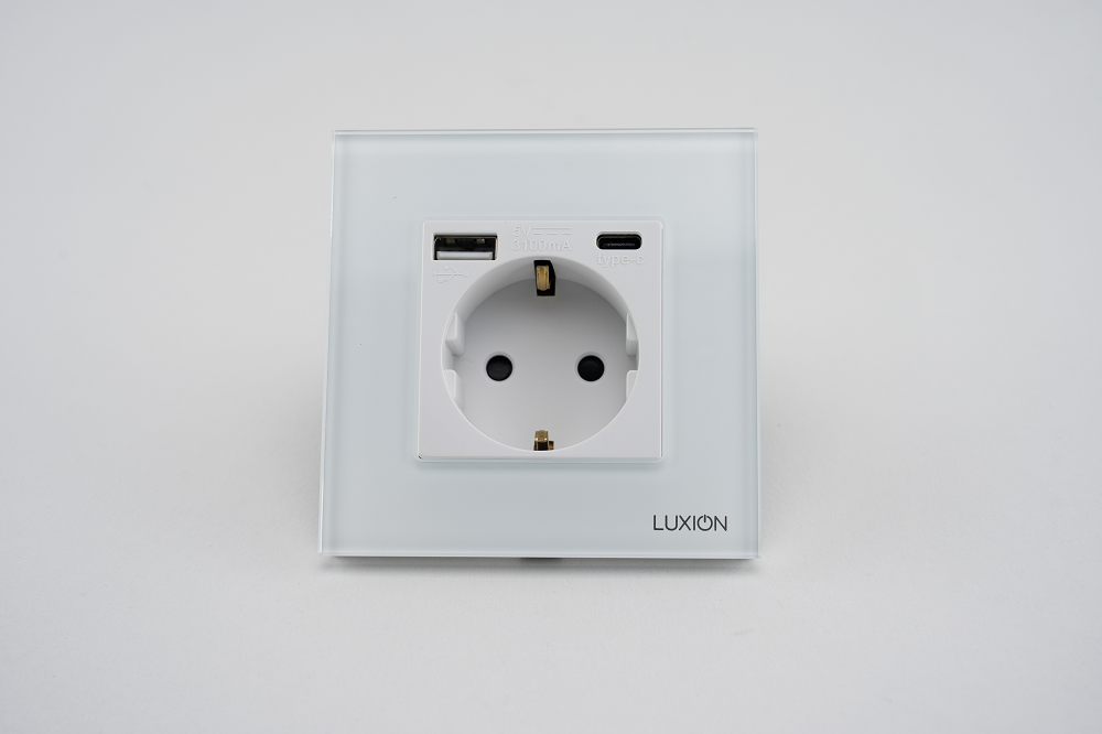 Priza Sticla Luxion USB-C 20W | Incarcare Rapida - imagine 4