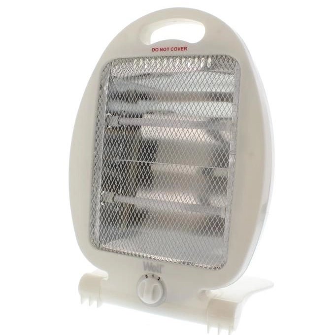 Radiator Electric Quartz Well 800W, 2 Trepte, Alb