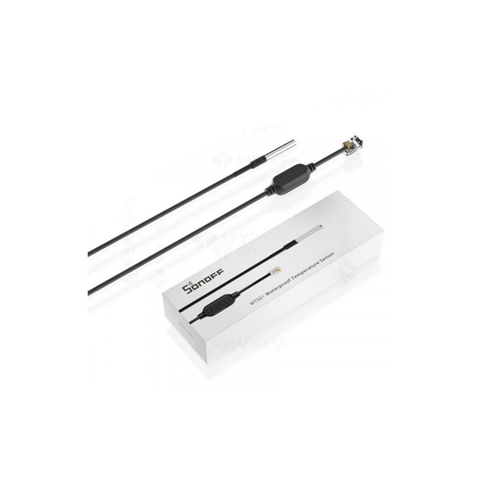 Senzor Temperatură Sonoff WTS01, Impermeabil - imagine 3