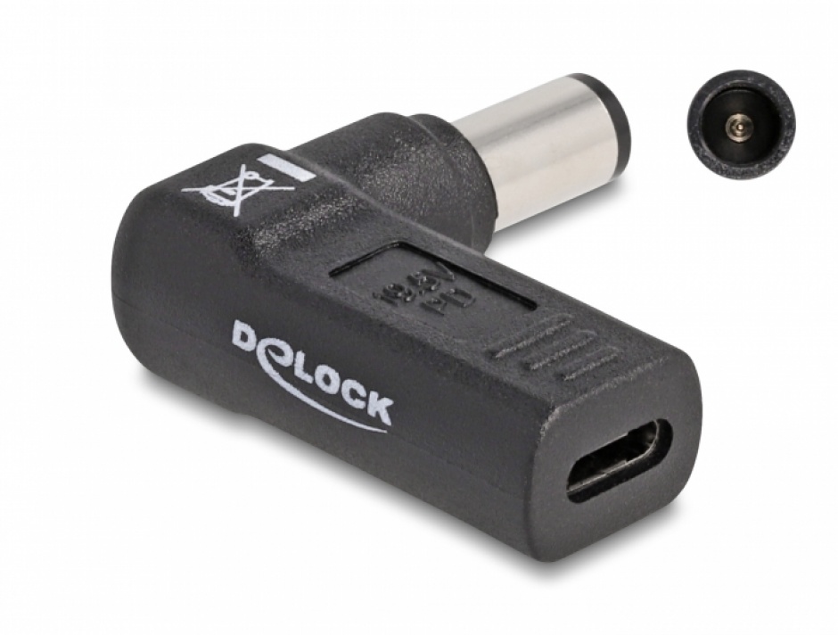 Adaptor USB-C la HP Delock 19.5V, 3A