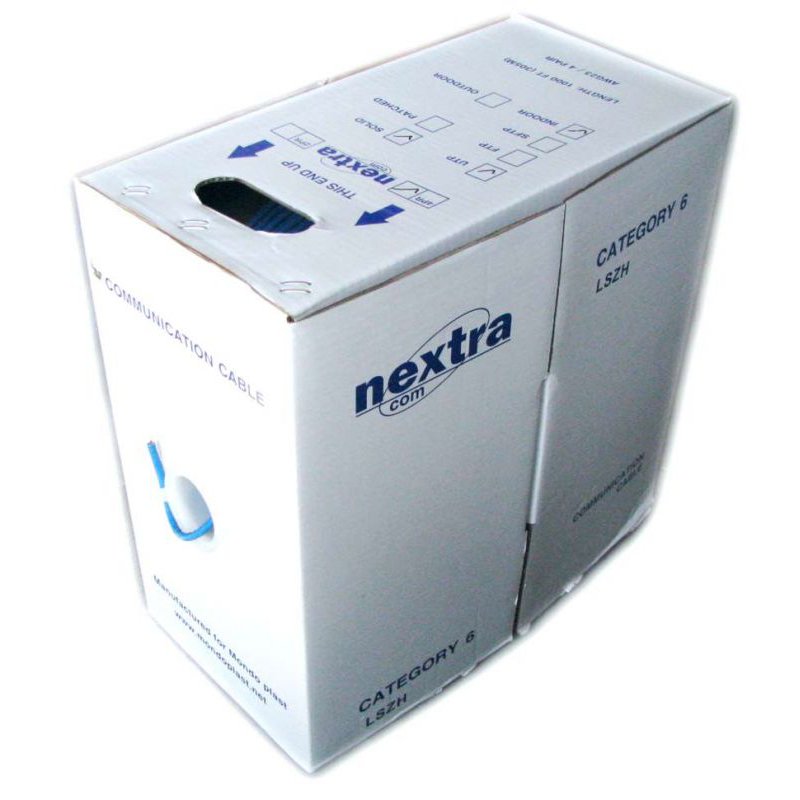 Cablu U/UTP Cat6 Nextra LSNH FLUKE PASS 305ml