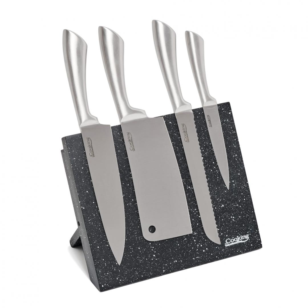 Set Cuțite Bucătărie Heinner Cooking 5 Piese - Calitate Premium - imagine 6