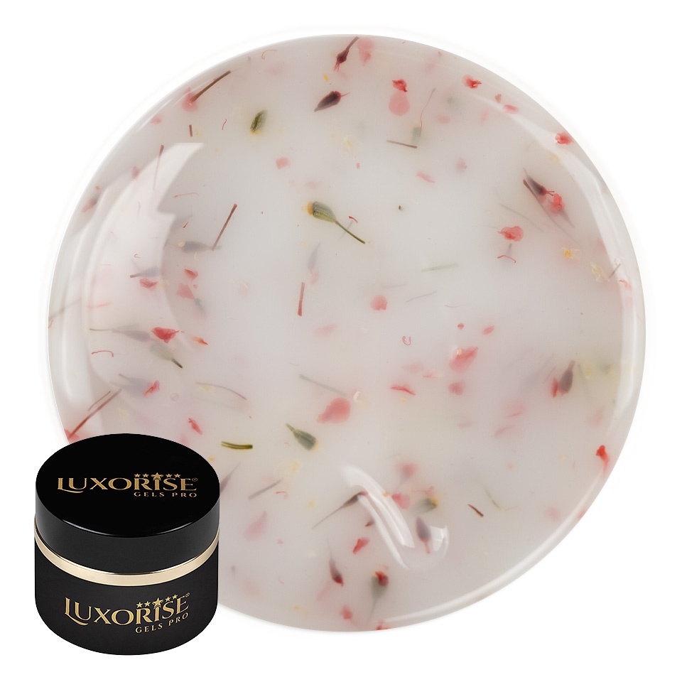 Gel UV Constructie Luxorise RevoFlex Floral 15ml Cherry Confetti