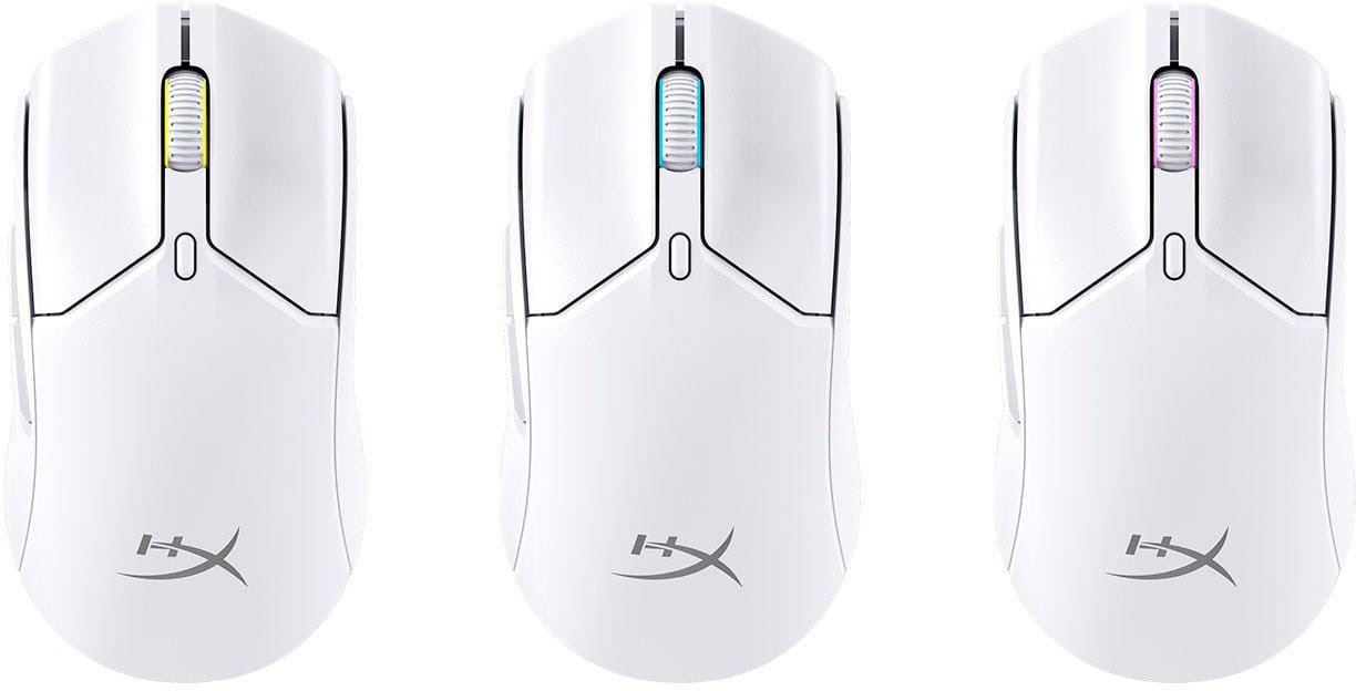 Mouse HyperX Pulsefire Haste Core 2 Wireless 12000 DPI Alb - imagine 4