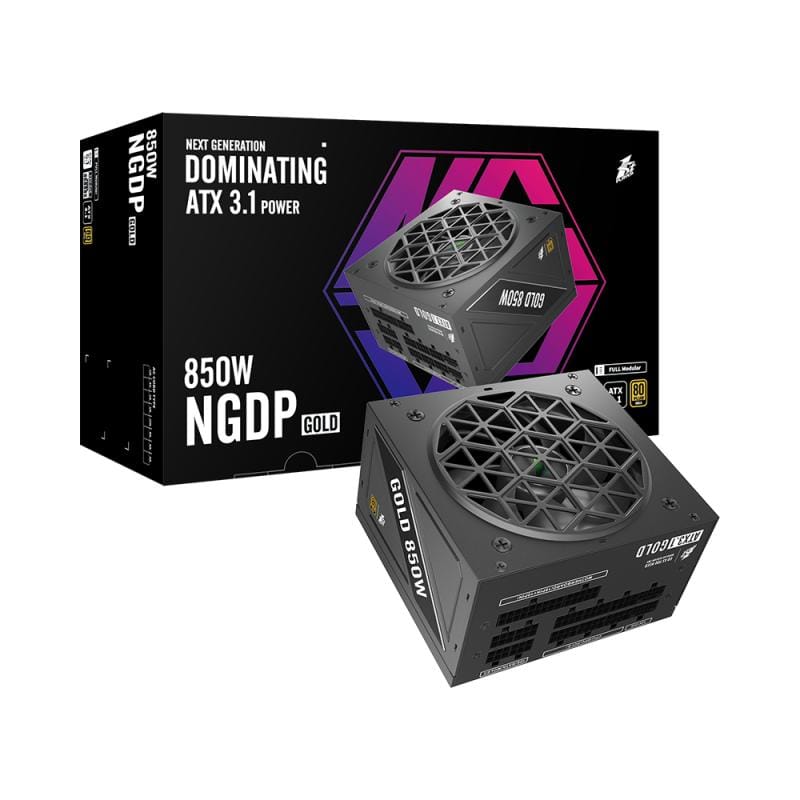 Sursa 1stPlayer NGDP 850W Gold - Eficiență și Stabilitate - imagine 2