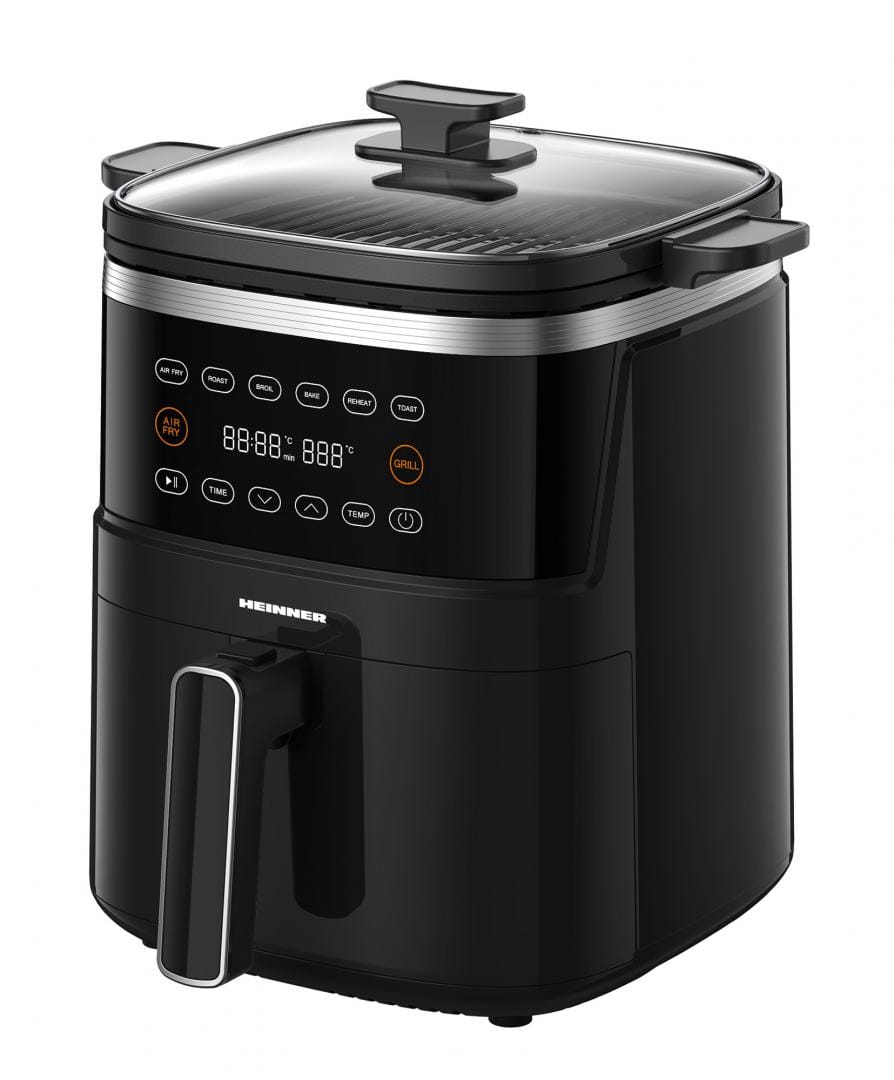 Friteuza Aer Cald Heinner VastCook 5L 2600W Digital Negru - imagine 2