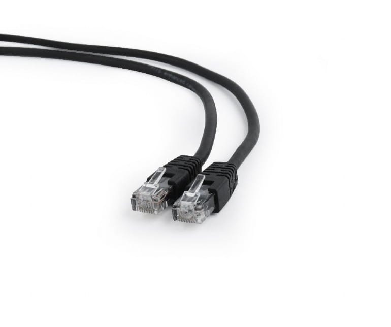 Cablu Gembird Cat6 0.5m, Negru, UTP - imagine 2