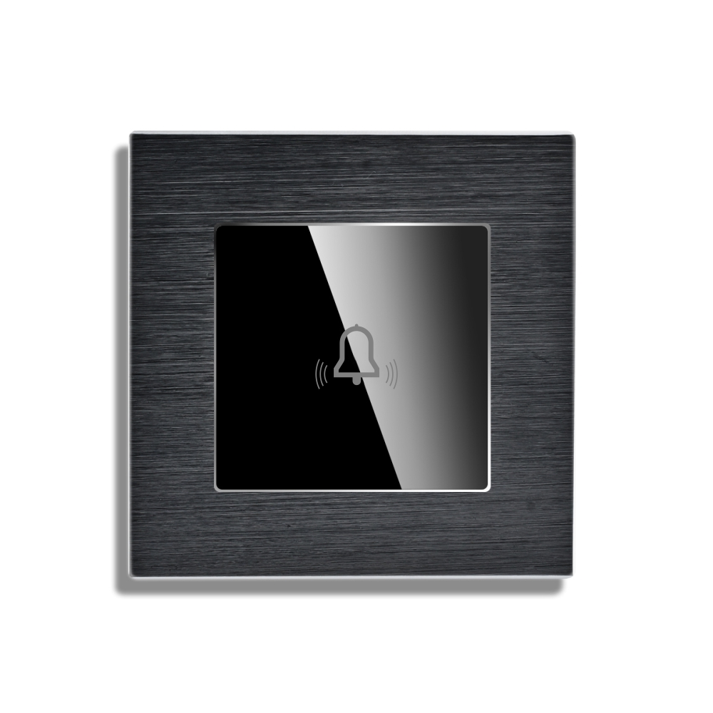 Buton Sonerie Touch LUXION, Sticla & Aluminiu - imagine 6