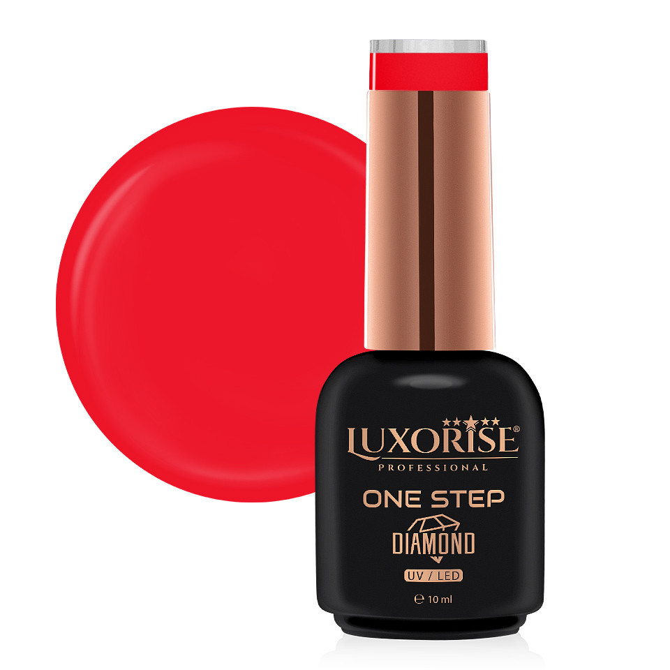 Oja Semipermanenta One Step Diamond Luxorise Ravishing Red 10ml