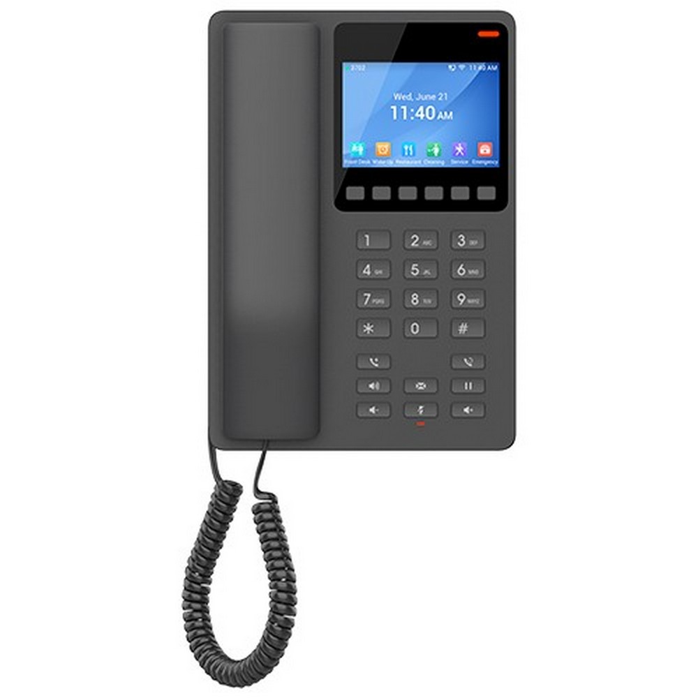 Telefon IP Grandstream GHP631W Wi-Fi 6 PoE pentru hoteluri
