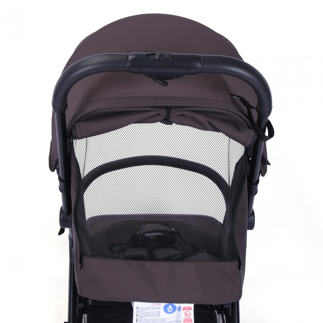 Cărucior U-GROW Autofold Gri 0-48 luni - Pliere Automată - imagine 5