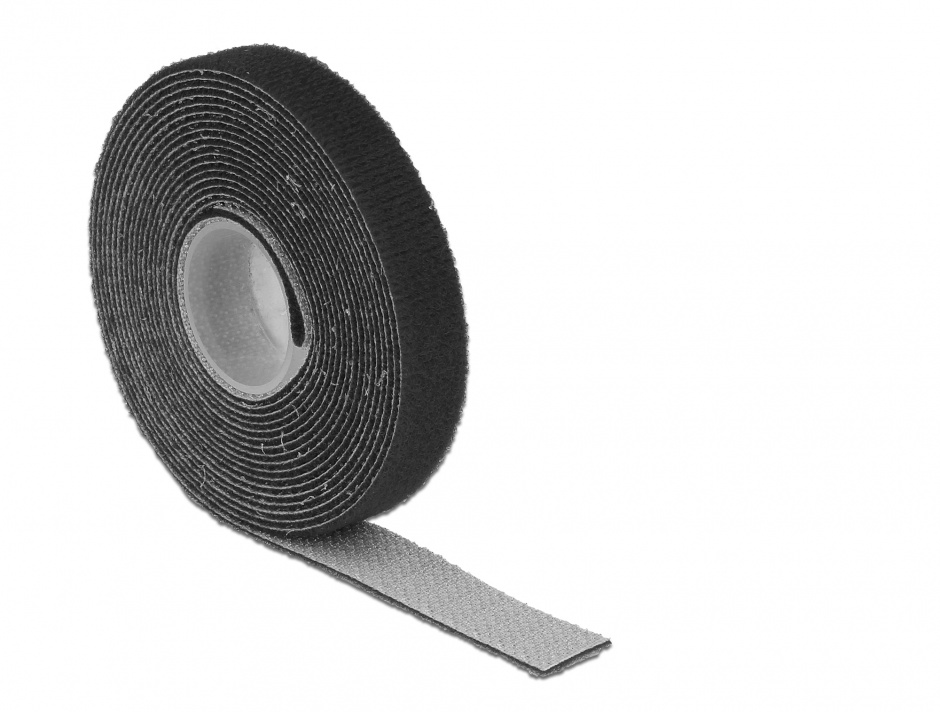 Rola cu arici Delock 3m x 13mm, reutilizabilă