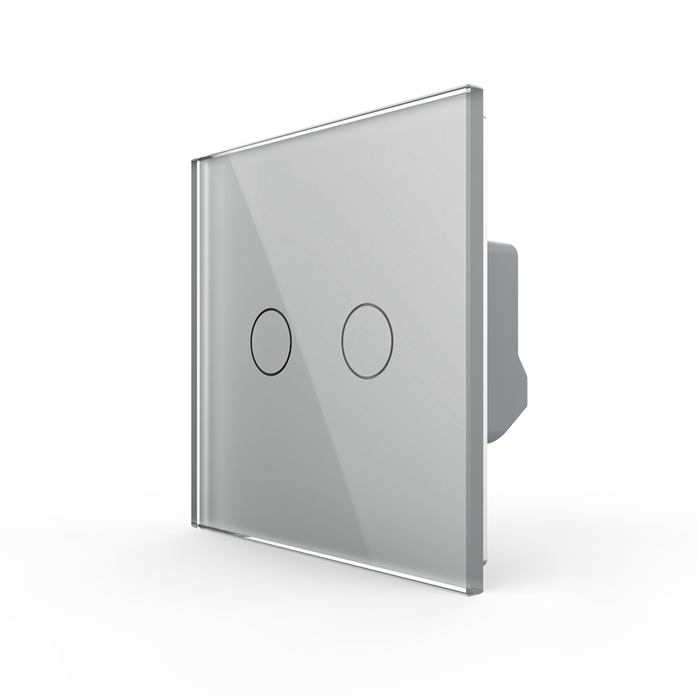 Intrerupator Dublu Touch Livolo Sticla - imagine 13