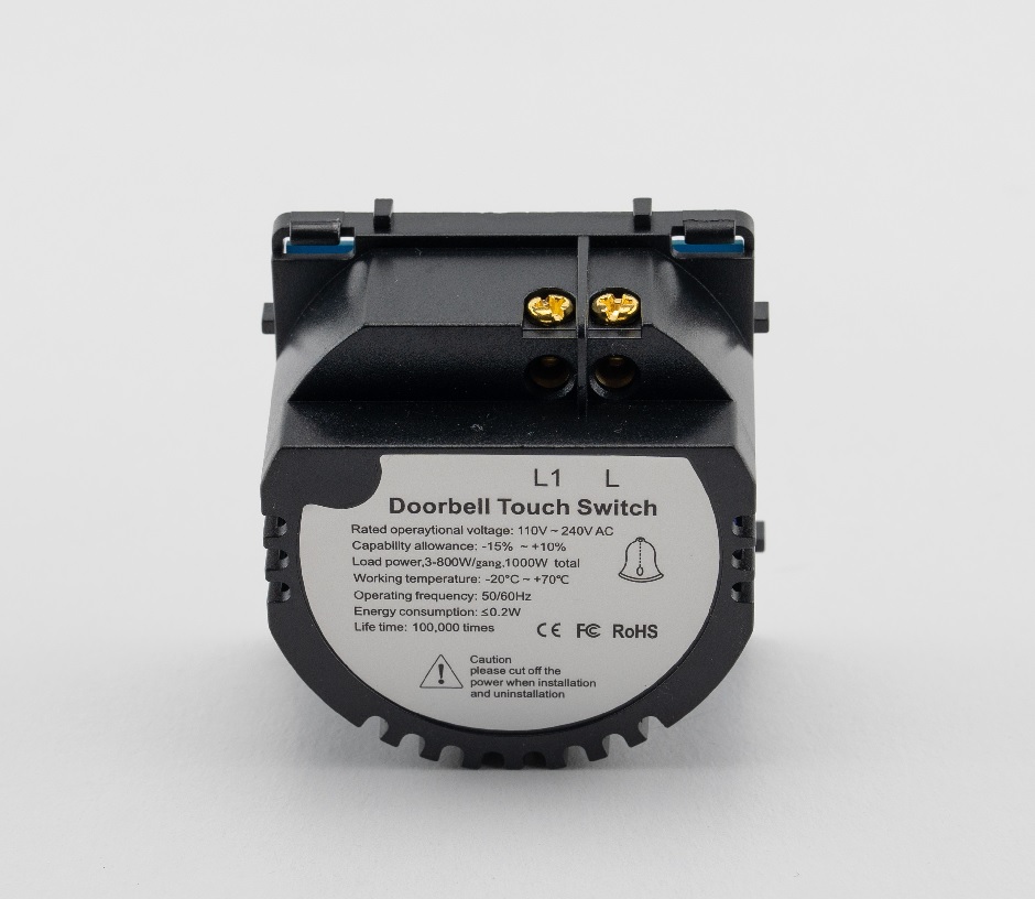 Modul Buton Sonerie Touch LUXION cu Revenire - imagine 8