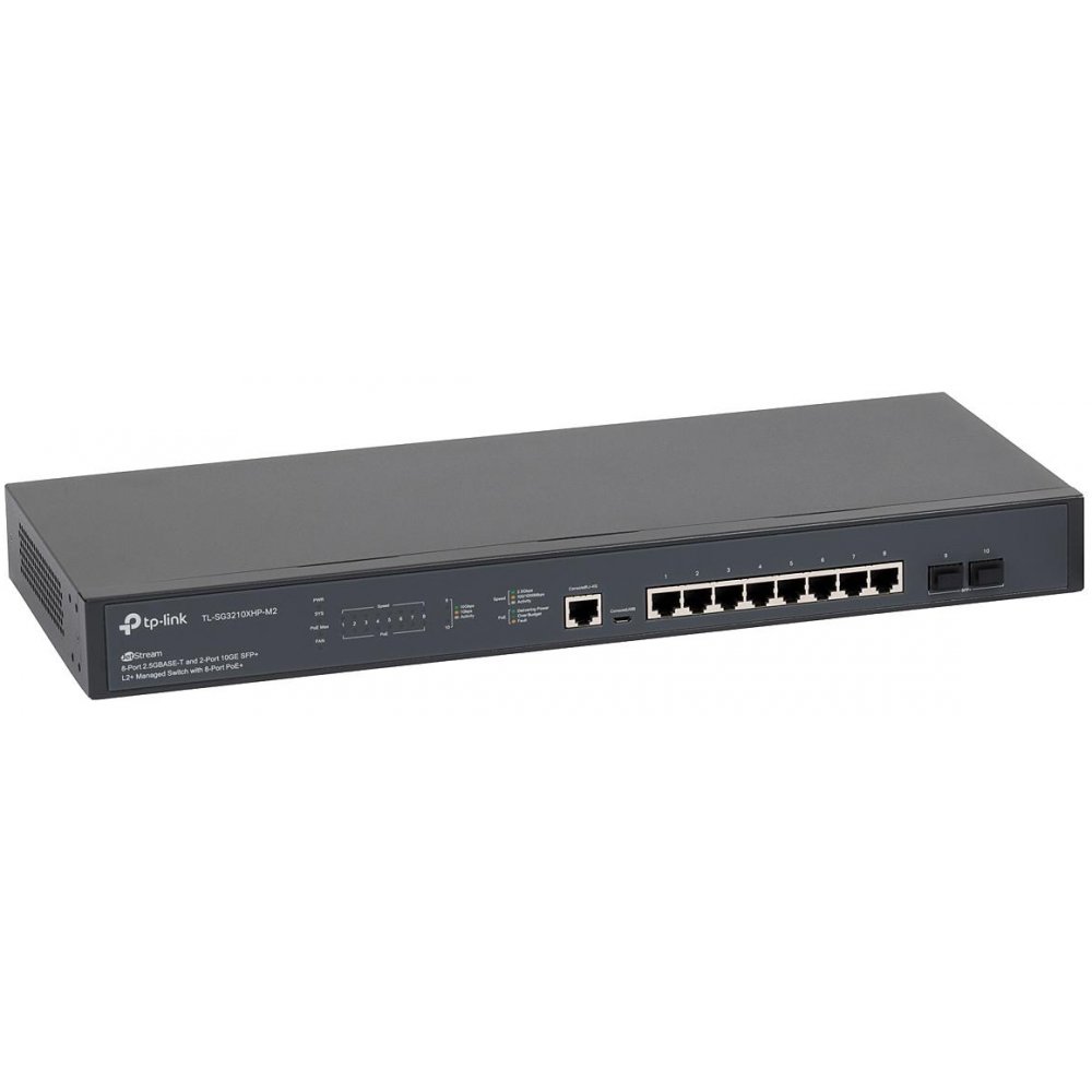 TPL SW 8P-2.5G 2SFP L2 PoE SG3210XHP-M2 TP-LINK TL-SG3210XHP-M2