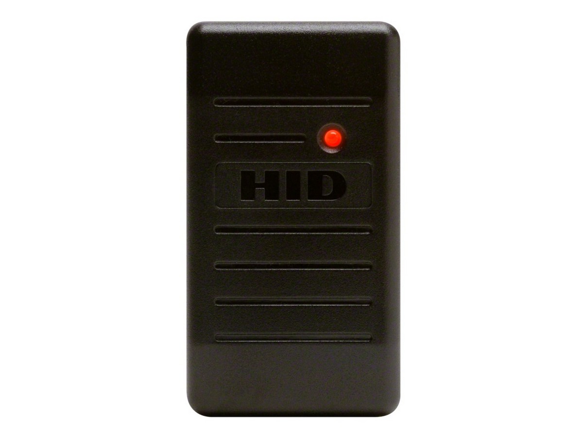 Cititor de  proximitate pentru carduri RFID 125 khz, cu iesire Wiegand, LED, 5-16 VDC, policarbonat UL 94, HID 6005 PROX POINT PLUS