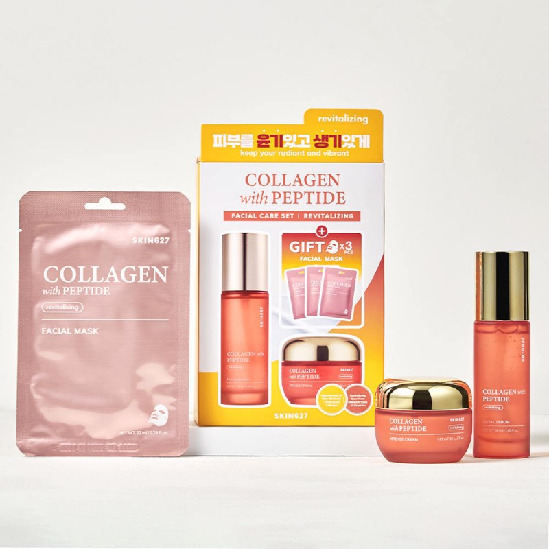 Set Anti-Îmbătrânire Nailshop Skin627 cu Colagen