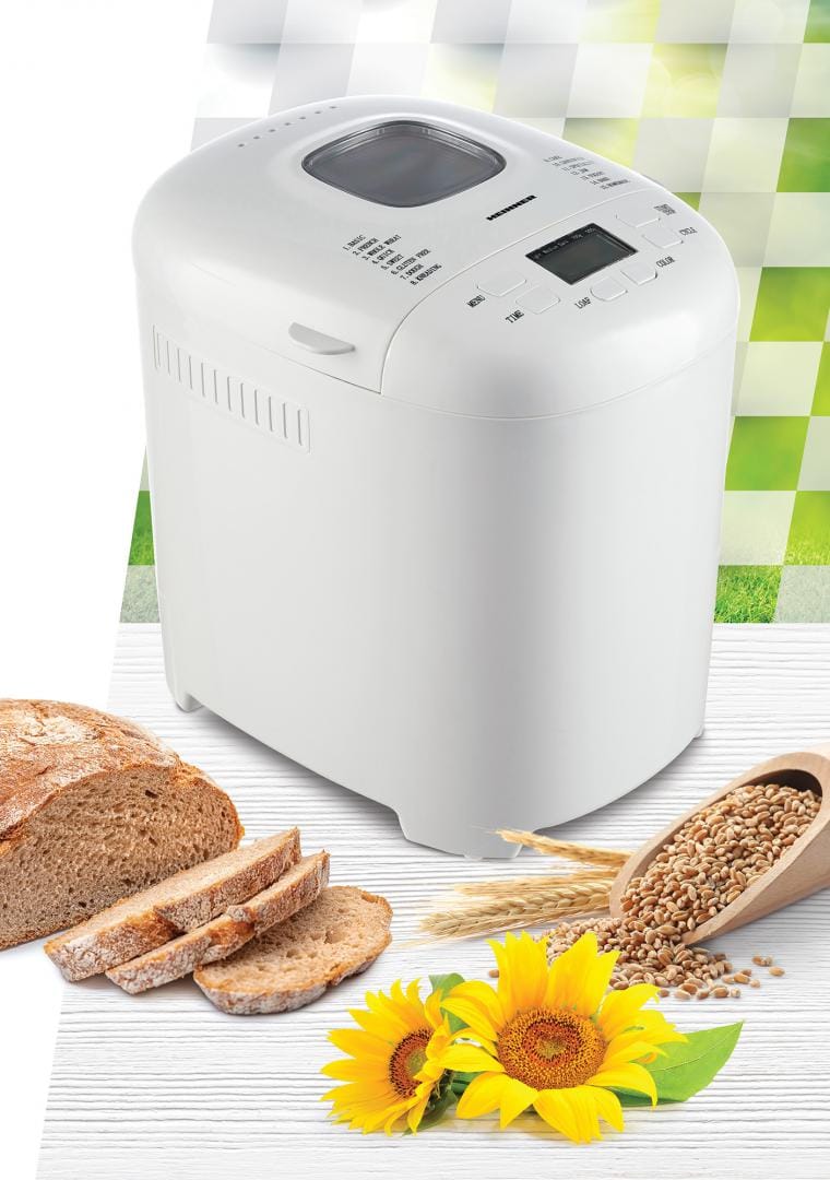 Mașină de Pâine Heinner HBM-915WH, 15 Programe, 900g - imagine 4