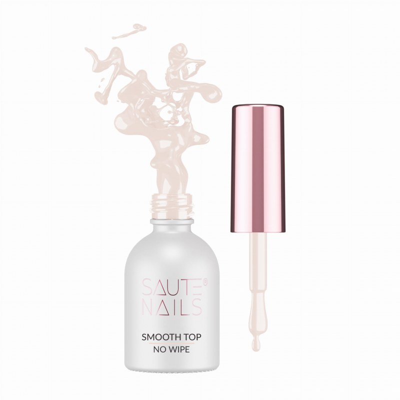 Ojă Semi Saute Nails Smooth Top No Wipe 8ml