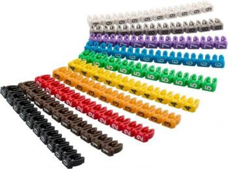 Set 100 Clips Marcare Cabluri Goobay 4-6mm