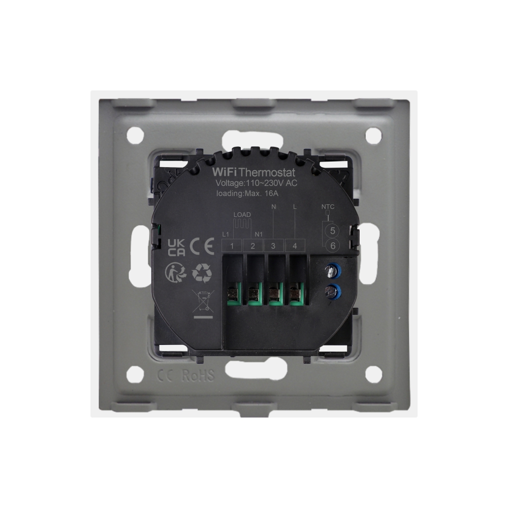 Termostat Wi-Fi Luxion cu Rama Aluminiu - imagine 4