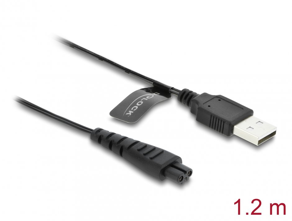 Cablu USB Alimentare Remington 1.2m Delock 5V