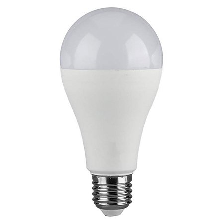 Bec LED V-TAC 15W E27, Alb Cald, Econic