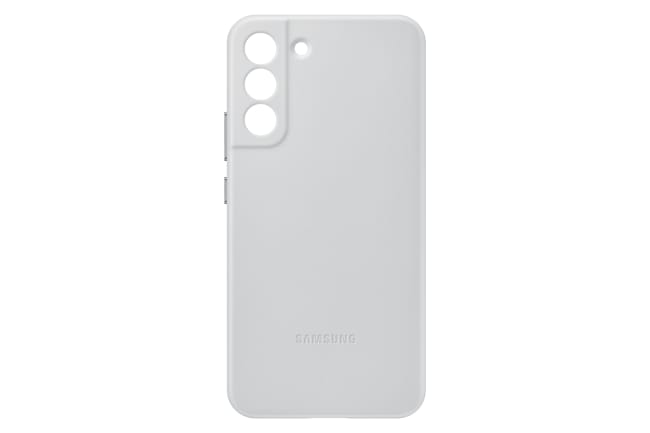 Husă Samsung S22 Plus Leather Light Gray - imagine 4