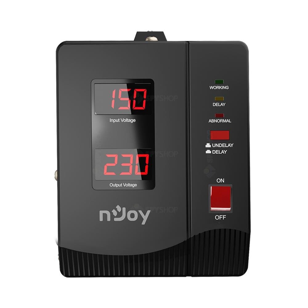 Stabilizator NJOY Alvis 2000VA 1200W - 2 Prize Schuko - imagine 3