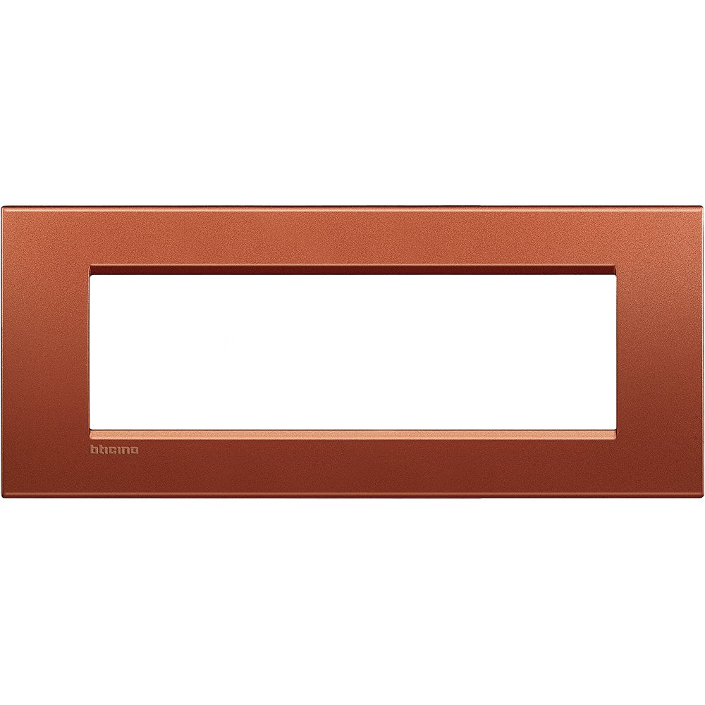 Rama Bticino Living Light 7 module, caramiziu
