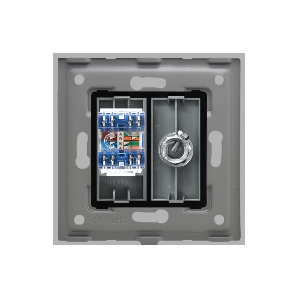 Priza TV+Internet Sticla LUXION - imagine 16