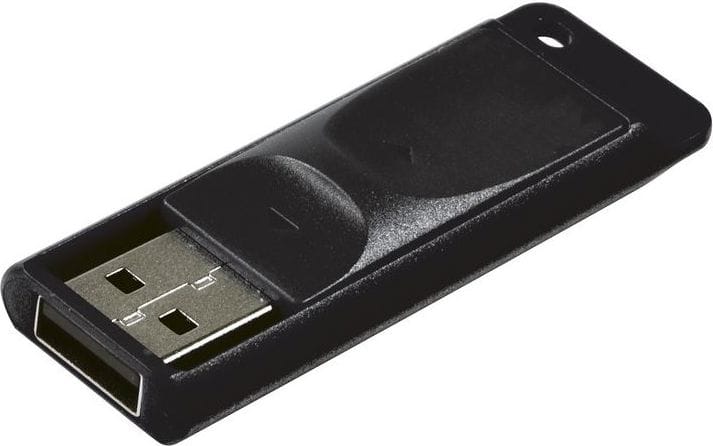 Stick USB 64GB Verbatim Store 'n' Go Slider Negro - imagine 2