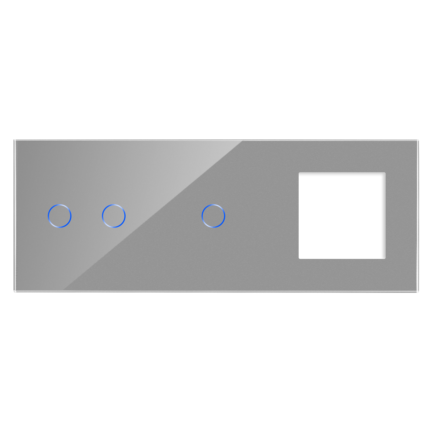 Panou Sticla Touch LUXION Comutator+Priza - imagine 4