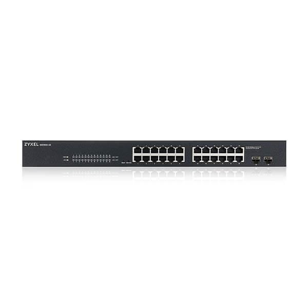 Switch Zyxel GS1900-24HP 24-Port Gigabit Managed PoE - imagine 3