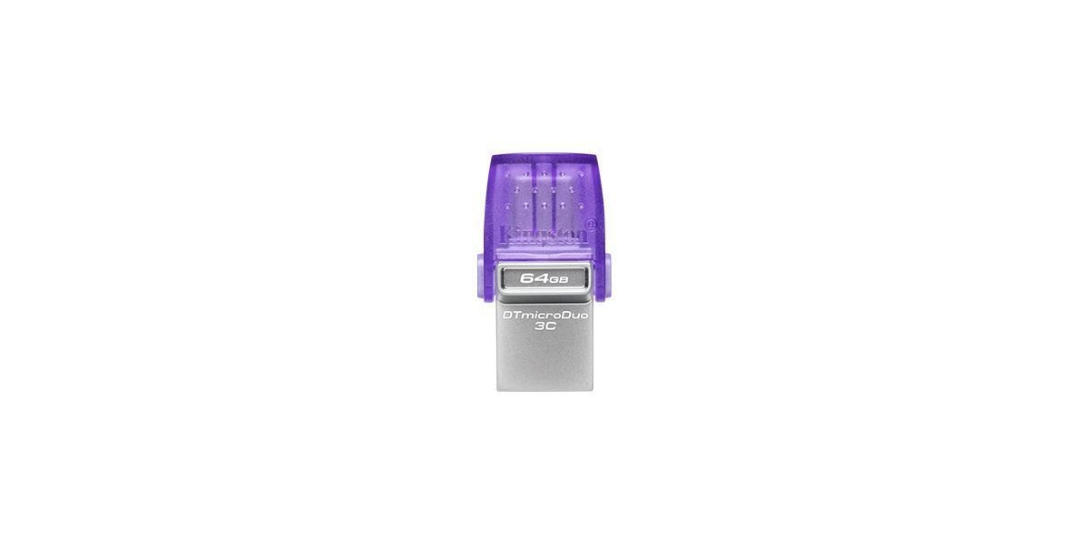 Memorie USB Kingston microDuo 3C 64GB Dual Type-C - imagine 1