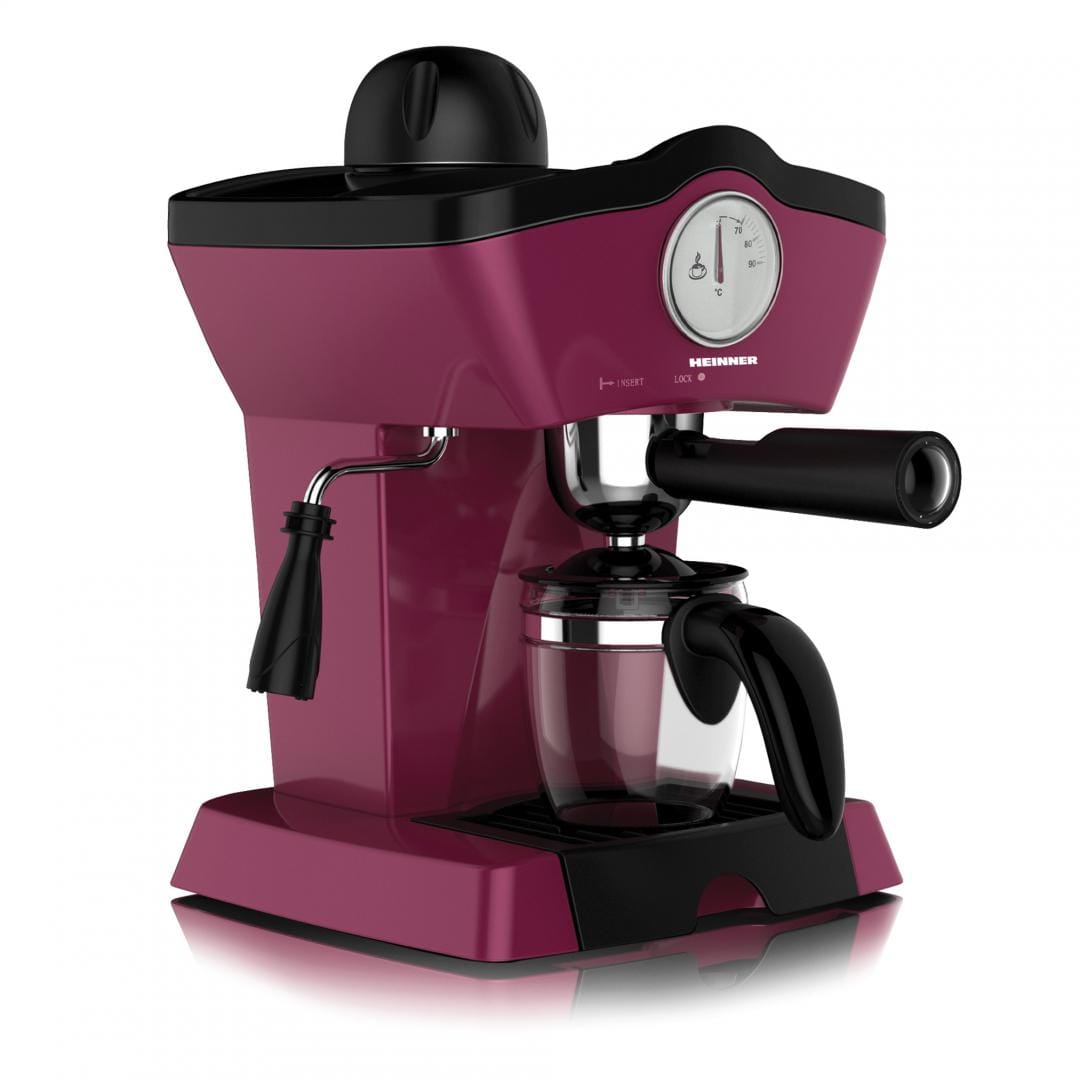 Espressor Heinner CHARM 800W 3.5bar Visiniu - Cafea Perfectă Acasă - imagine 2