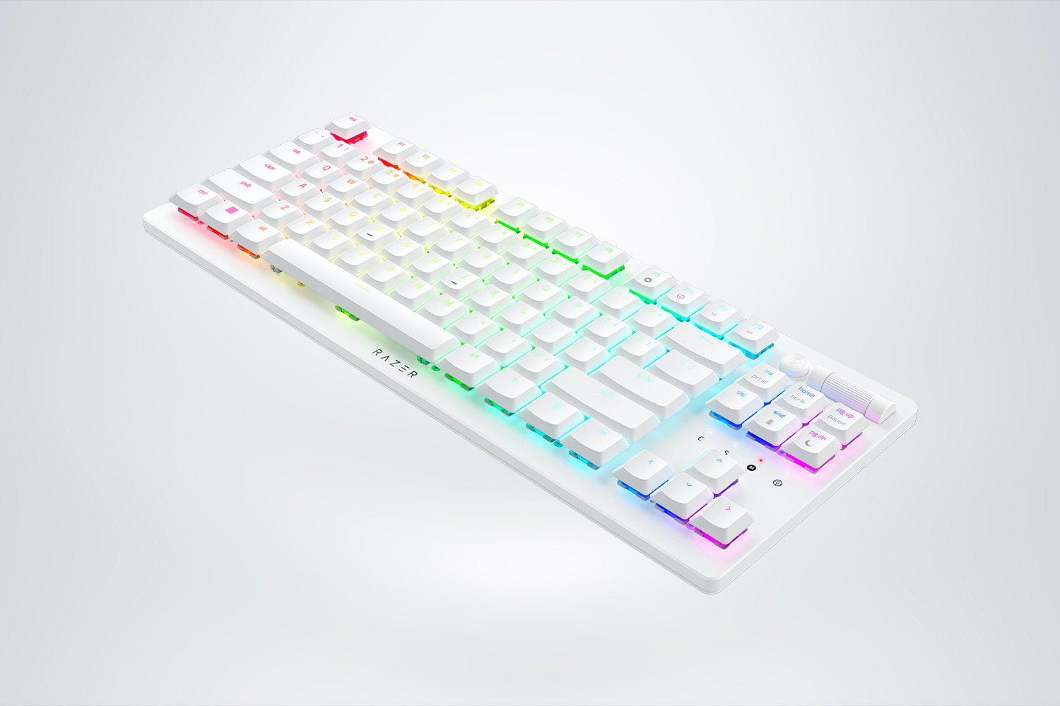 Tastatura Wireless Razer DeathStalker V2 Pro TKL White - imagine 3