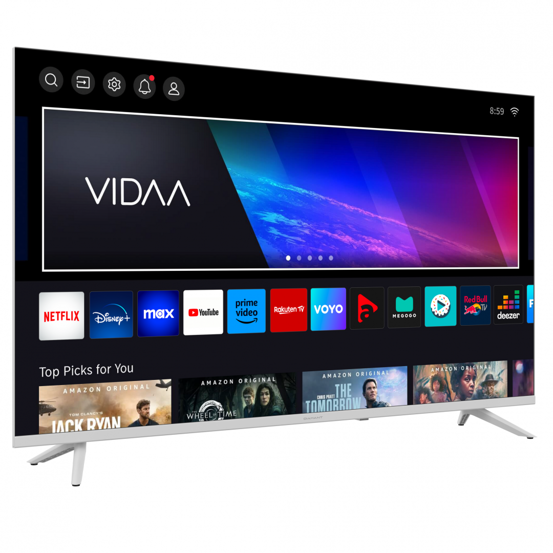 Televizor DIAMANT 32HL4331H/C LED HD Smart 80 cm Alb - imagine 2