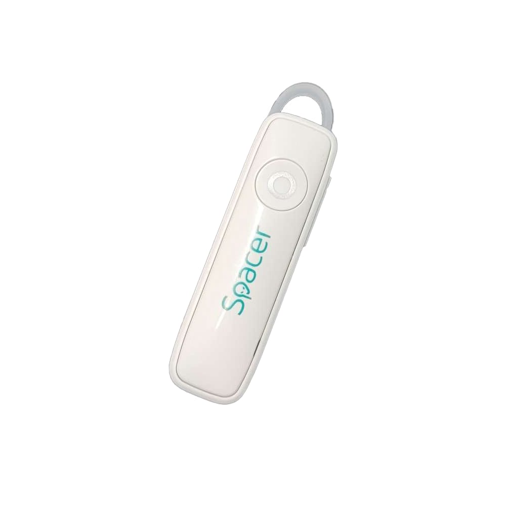 Casca Bluetooth Spacer SPBH-HF-01-WH Wireless Alb - Microfon - imagine 2