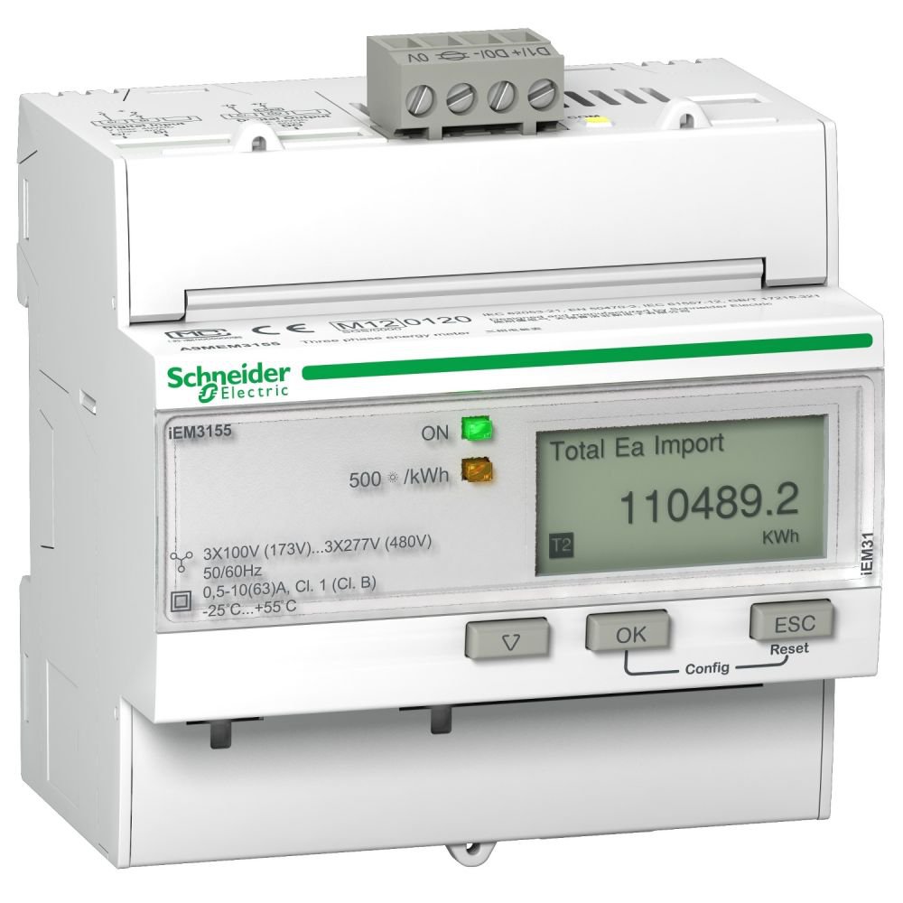 Contor Energie Schneider Acti9 63A Modbus