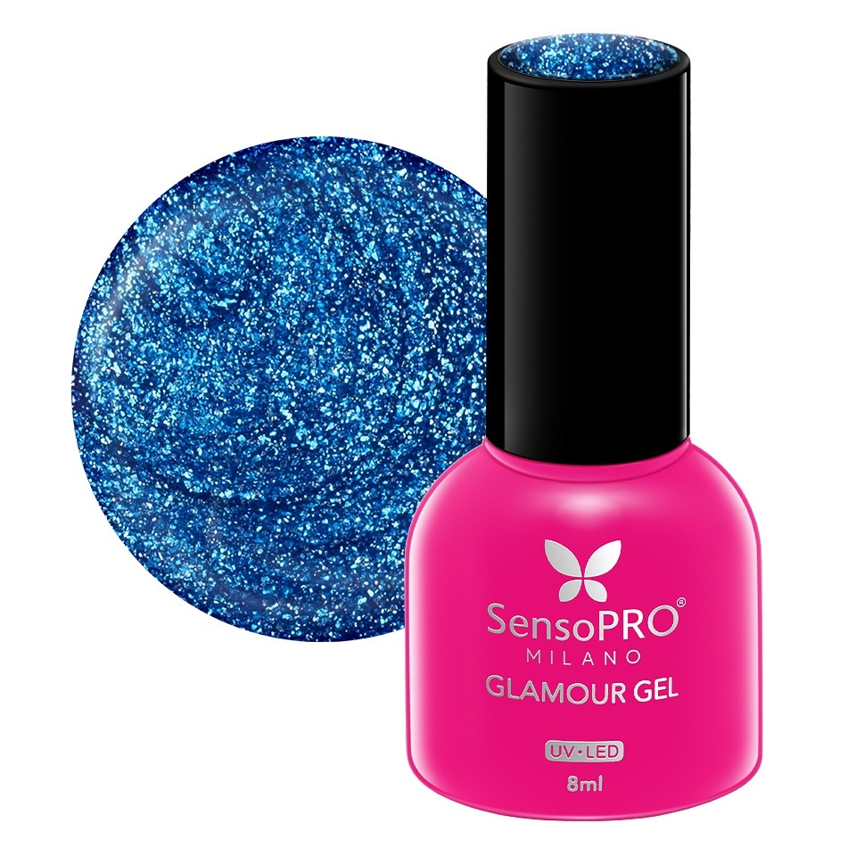 Oja Semipermanenta Glamour Gel SensoPRO Milano #73, 8ml