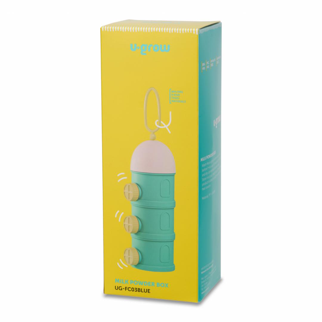 Recipient Lapte Prad 3 Compartimente U-GROW Albastru - imagine 3