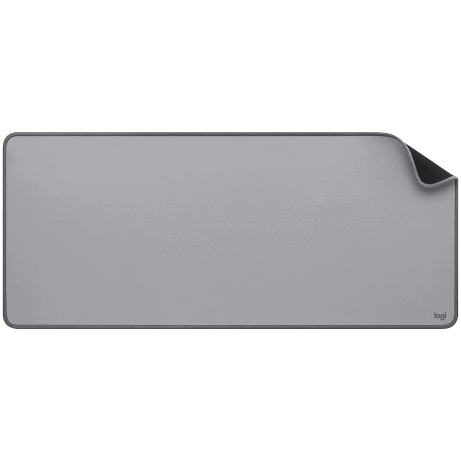 Mouse Pad Logitech Desk Mat Studio Series Mid Grey 700x300mm - imagine 2