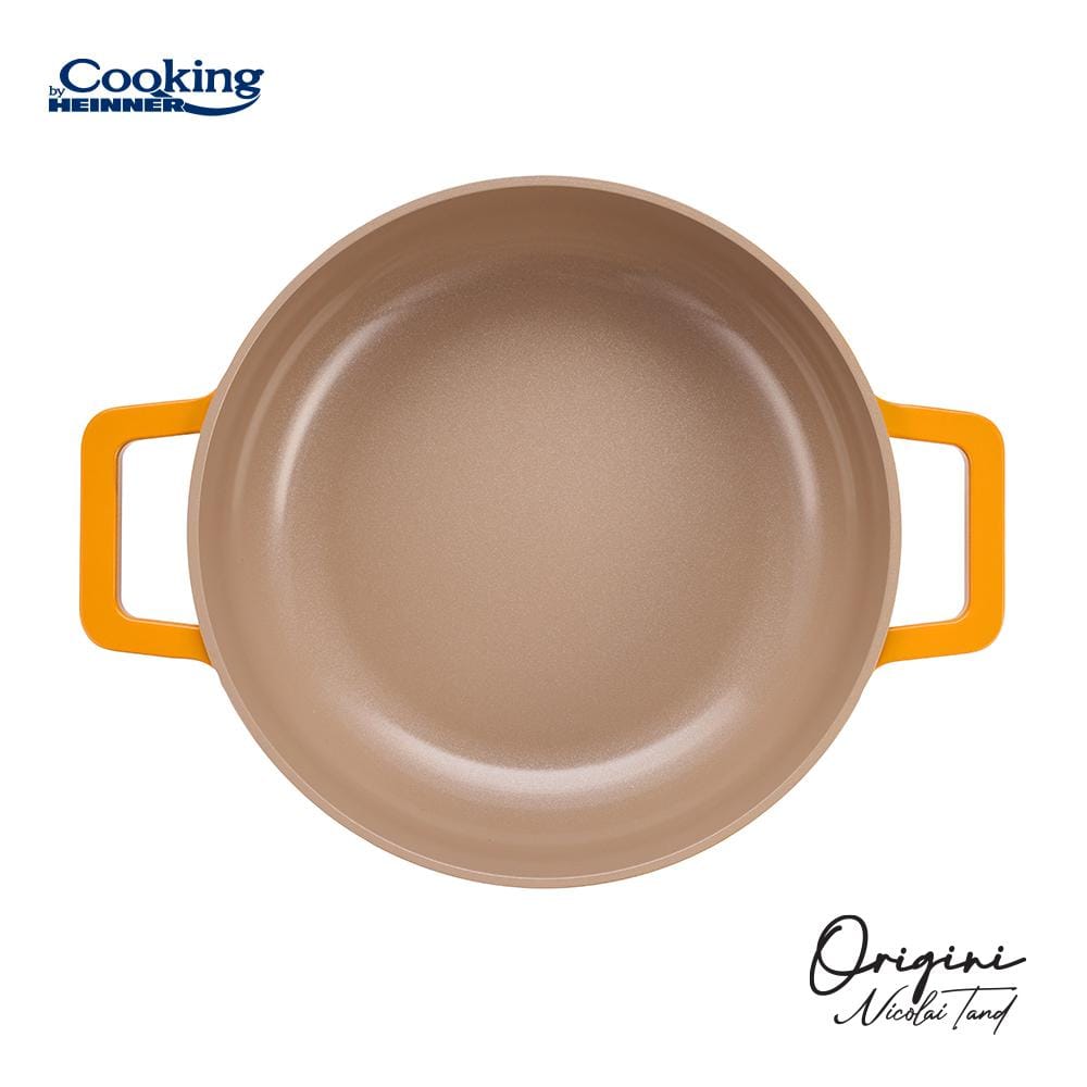 Cratiță Aluminiu Turnat 26cm 3.4L cu Capac - Heinner Nicolai - imagine 14