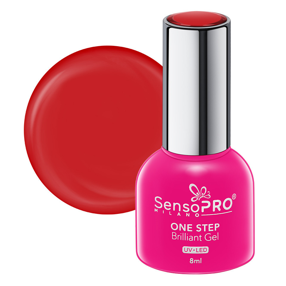 Oja Semipermanenta One Step SensoPRO Red Velvet