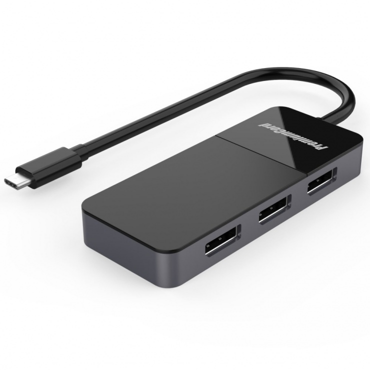 Adaptor USB-C la 3x DisplayPort 8K MST OEM