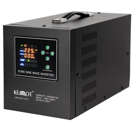 UPS Kemot Sinus Pur 2000VA, 12V, 1200W