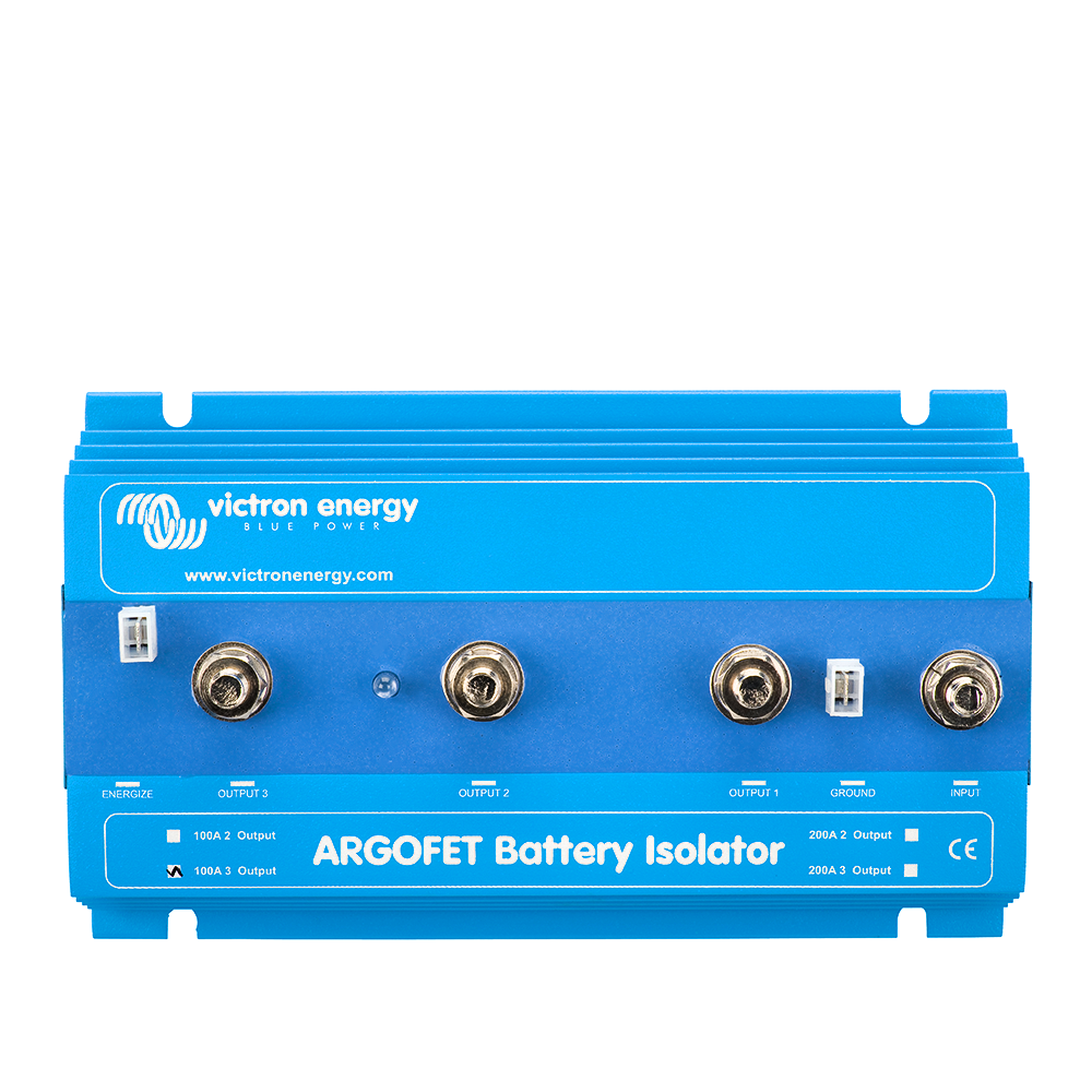 Izolator Baterii Victron Argofet 100-2 | 100A, 2 Ieșiri