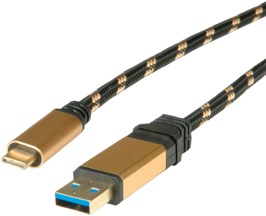 Cablu USB 3.1 Tip C 0.5m Roline Gold